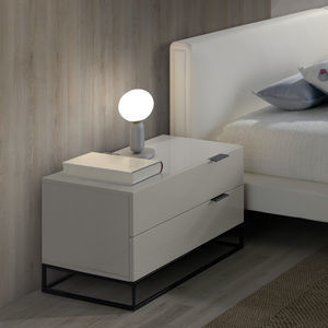 contemporary bedside table