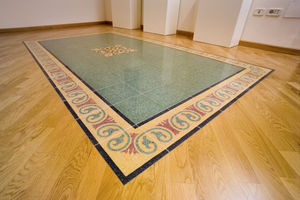 terrazzo border tile