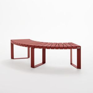 contemporary public bench