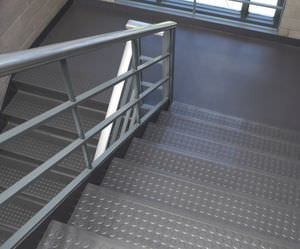 rubber step covering