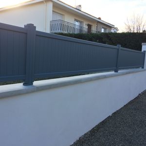 fence with panels
