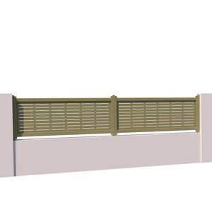 perforated sheet metal fence