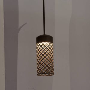 pendant lamp / contemporary / stainless steel / polycarbonate