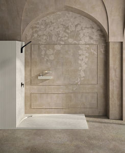 half moon shower base 1