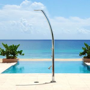 stainless steel outdoor shower