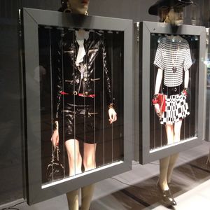 hanging display panel