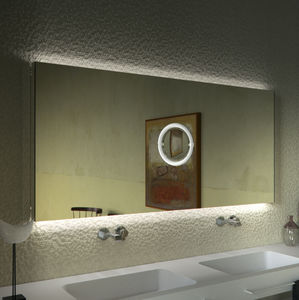 wall-mounted bathroom mirror