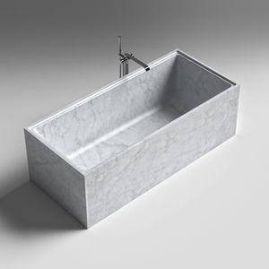 free-standing bathtub / stone