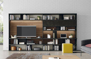 contemporary TV wall unit