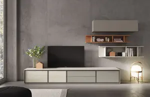 Contemporary sideboard - BOOK 17 - VIVE - MUEBLES VERGE S.L.