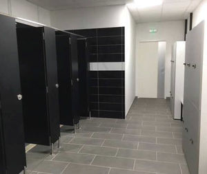 toilet cubicle