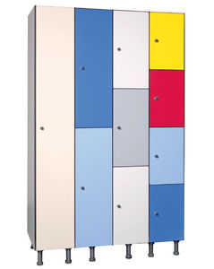 steel locker / for office / for wet rooms