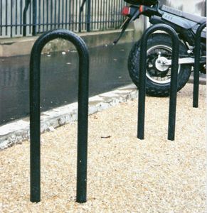 floor-mounted bike rack