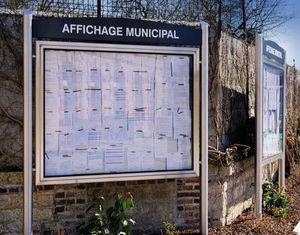 outdoor display panel