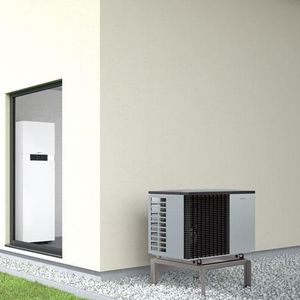 air/water heat pump / residential / outdoor / reversible