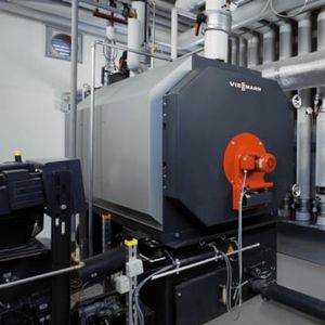 wood gasification boiler / wood / solid fuel / residential