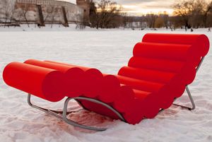 contemporary sun lounger