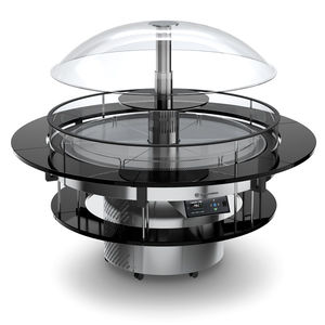 island refrigerated display case