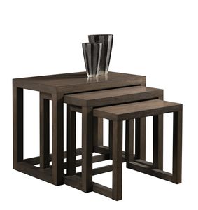 contemporary nesting tables