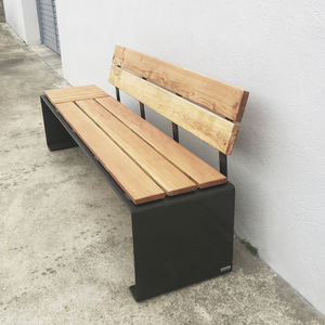 contemporary public bench 1