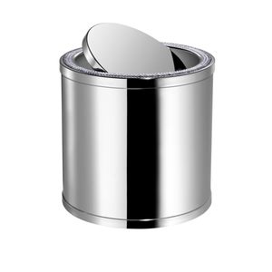 bathroom trash can
