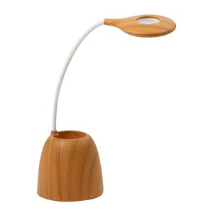 desk lamp / contemporary / metal / wooden