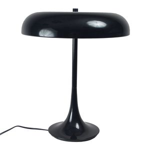 table lamp / vintage / aluminum / lacquered steel
