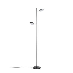 floor-standing lamp / contemporary / lacquered steel / methacrylate