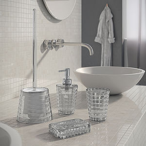 plastic toilet brush holder