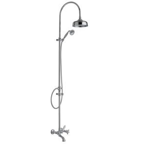 double-handle shower mixer tap
