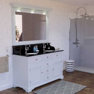 double washbasin cabinet