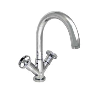 double-handle washbasin mixer tap