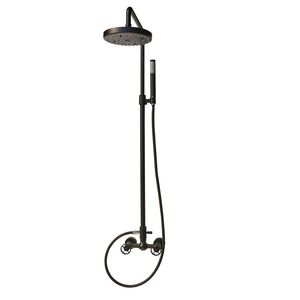 wall-mounted shower set