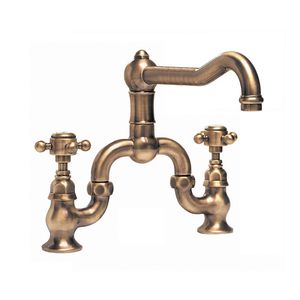 countertop double-handle mixer tap