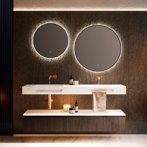 double washbasin cabinet