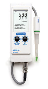handheld pH meter