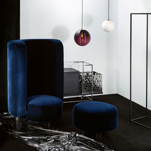 contemporary fireside chair