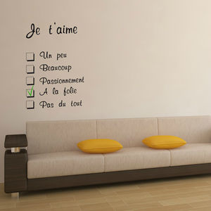text wall sticker