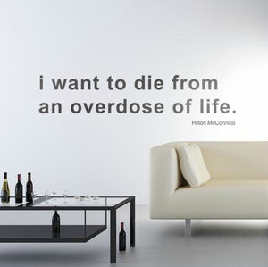 text wall sticker