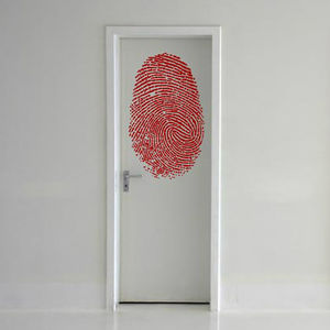 vinyl wall sticker / custom / for doors