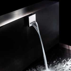 chrome-plated brass bathtub spout 1
