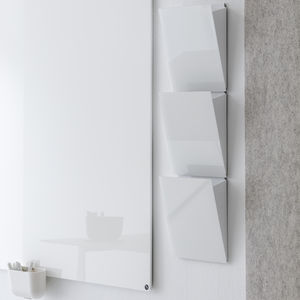 contemporary magazine rack / home / steel