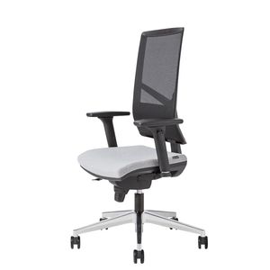 contemporary office armchair / mesh / on casters / star base