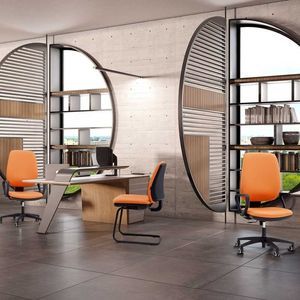 contemporary office armchair