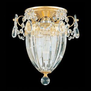 traditional ceiling light / Swarovski® crystal / incandescent / bathroom