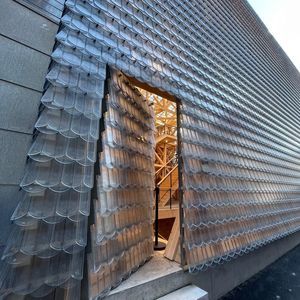 flat roof tile