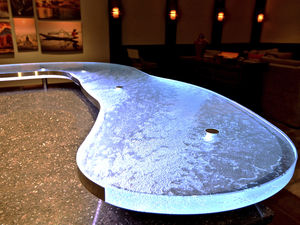 contemporary high bar table