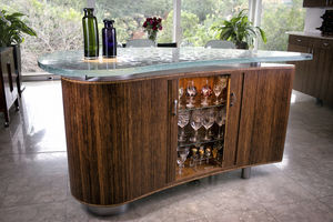 contemporary bar cabinet