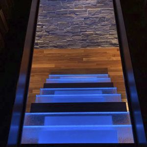 straight staircase