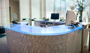 modular reception desk